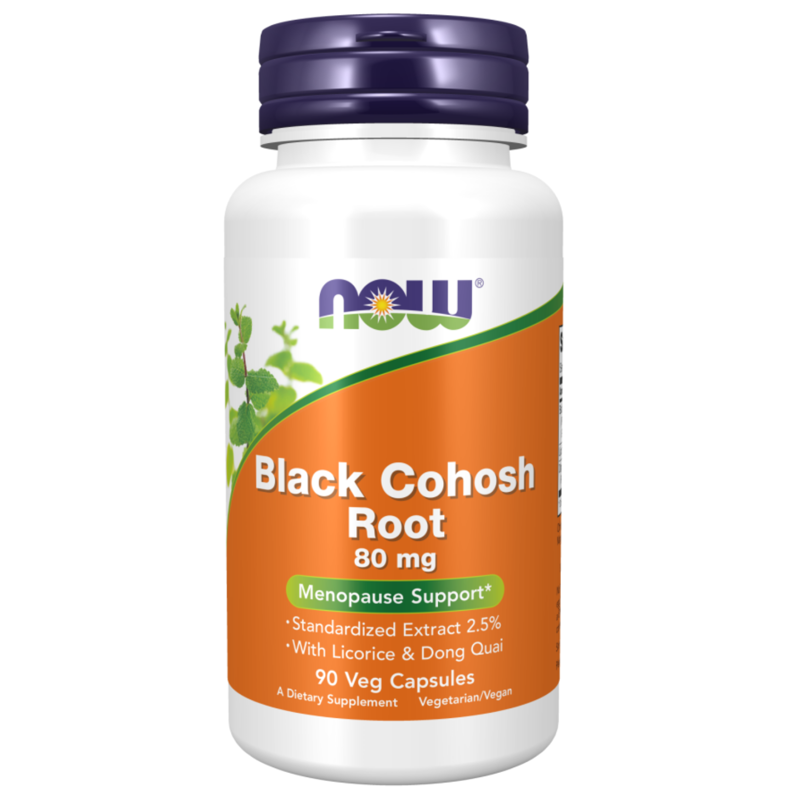 Now Black Cohosh Root 80mg Caps 90's